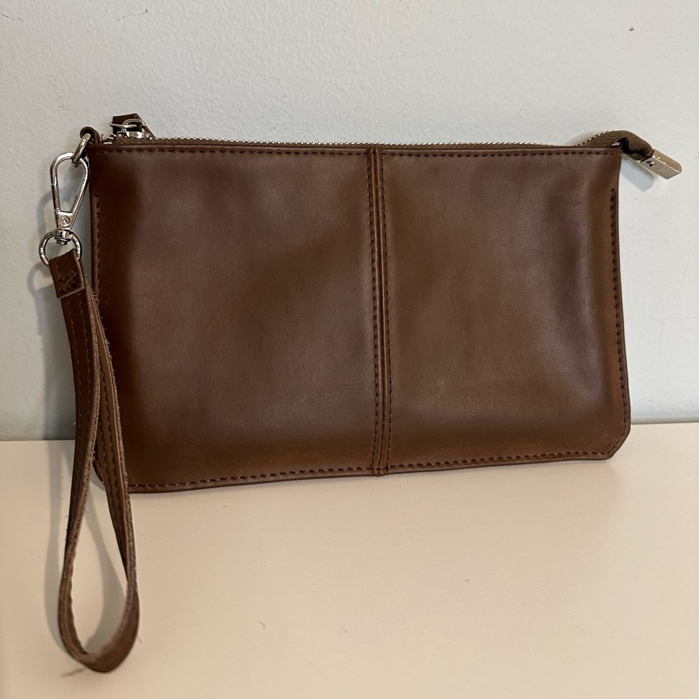 Leather Wristlet